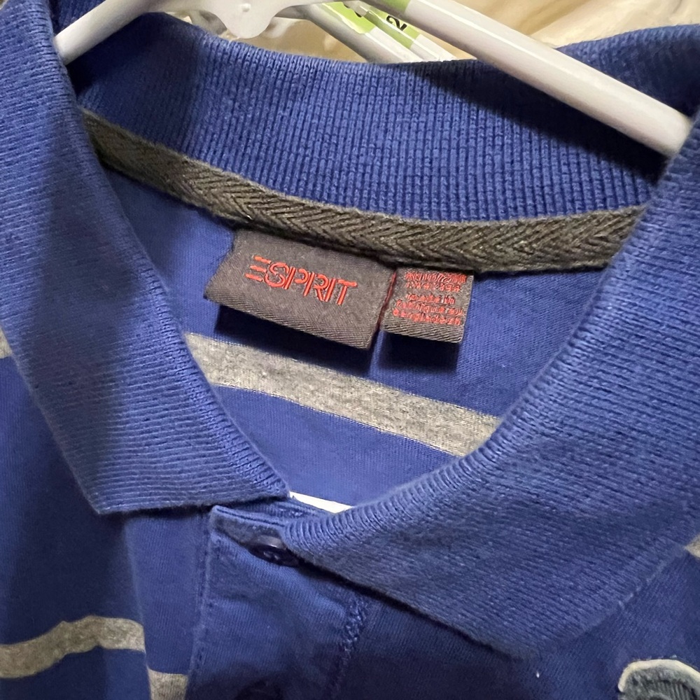 Esprit Men's Blue Polo Shirt